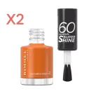 X2 Rimmel London Esmalte 151 Tan Lines & Good Times 8 ml