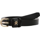 Cinturón Tommy Hilfiger Essential negro 70 cm
