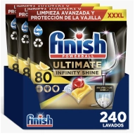 Ultimate Infinity Shine Limón - 240 pastillas FINISH POWERBALL