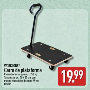 Carro plataforma de transporte