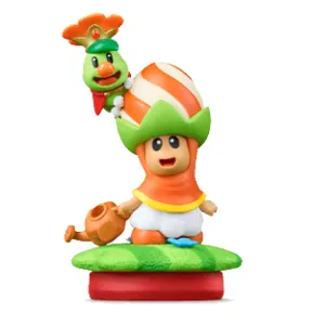 Figura amiibo Poplin y Príncipe Florian - Super Mario