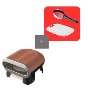 Pack TEFAL horno para pizza con tabla y cortador