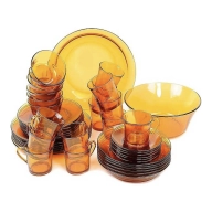 Set completo de vajilla Duralex (44 piezas)