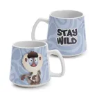 Taza de Porcelana Mandril NICI, 380 ml