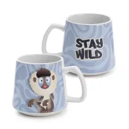 Taza de Porcelana Mandril NICI, 380 ml