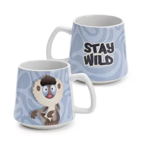 Taza de Porcelana Mandril NICI, 380 ml