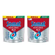 Somat Excellence 4 en 1, 100 pastillas lavavajillas