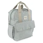 Bolso mochila pañalero I Love Vichy Walking Mum