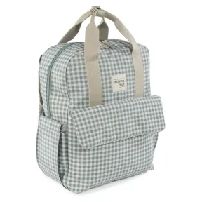 Bolso mochila pañalero I Love Vichy Walking Mum