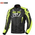 Chaqueta Moto Impermeable Berik Amras Negro Amarillo