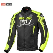 Chaqueta Moto Impermeable Berik Amras Negro Amarillo