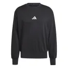 Sudadera polar negra adidas Essentials Feelcozy