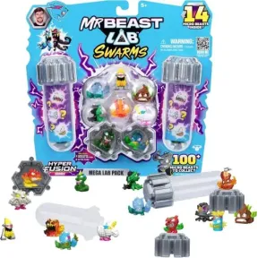 MrBeast Lab Swarms Hyper Fusion Megapack 14 figuras