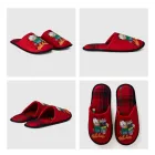 Pantuflas rojas Garfield de BENETTON