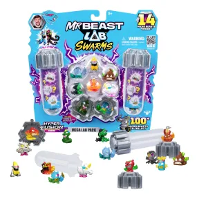 MrBeast Lab Hyper Fusion Megapack 14 Figuras Como Nuevo