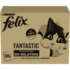 Comida húmeda para gato Felix Fantastic 120 x 85 g