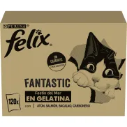 Comida húmeda para gato Felix Fantastic 120 x 85 g