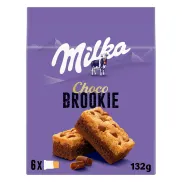 Milka Choco Brookie 132g, bizcocho con chocolate y trozos
