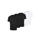 Pack 5 camisetas Urban Classics negras y blancas S-XS