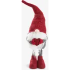 Duende navideño SAFIR rojo de 95 cm de altura