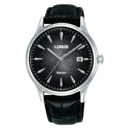 Reloj clásico Lorus con correa de cuero