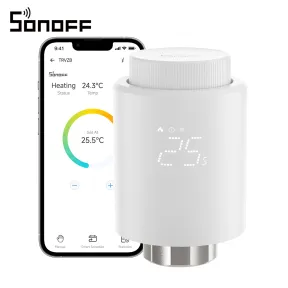 Válvula Termostática Zigbee Sonoff TRVZB