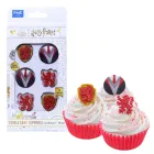 Set 6 toppers comestibles Harry Potter Gryffindor HPH608