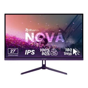Monitor Gaming Arozzi Nova 27 QHD 180 Hz Purple