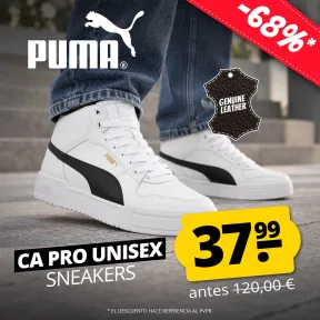 Zapatillas unisex de piel PUMA CA Pro Mid