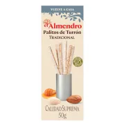 Palitos de Turrón con Almendra y Caramelo Salado