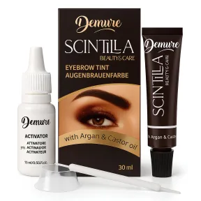 Kit Tinte de Cejas con Activador, 20+ Aplicaciones
