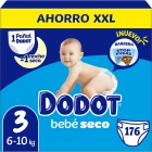 Pañales Dodot Bebé Seco Pack Ahorro Tallas 3-6 (Envío España)