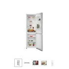 Frigorífico combi Serie 6000 blanco de 186 cm