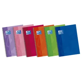 Pack 5 cuadernos Oxford A4 espiral tapa extradura