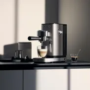 Cafetera espresso WMF Lono Silk de acero Cromargan