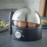Cocedor WMF Stelio para 6 huevos en Cromargan mate