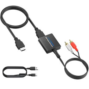 CAMWAY Extractor Audio HDMI ARC a 3.5 mm, 192 kHz
