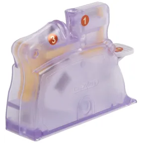 Enhebrador de Mesa Clover Lila de Plástico 14,6 cm