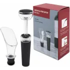 Pack Aireador y Tapón de Vacío para Vino | Kit Regalo