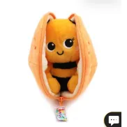 Peluche abeja mandarín Flipetz Nature 18 cm