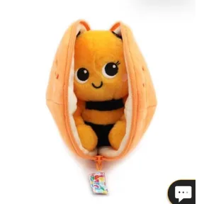 Peluche abeja mandarín Flipetz Nature 18 cm