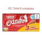 Nestlé Extrafino Chocolate con Leche 6 x 125 g