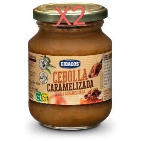 Cidacos Cebolla Caramelizada Sin Gluten 300 g, Pack 2