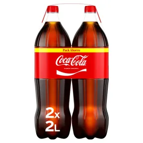 Coca-Cola Original Pack 2 Botellas de 2 L