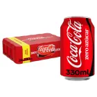 Pack 24 Latas Coca-Cola Zero Azúcar 330 ml