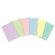 Blasetti Pack 10 Maxi Cuadernos Pastello A4 Cuadrícula 0Q