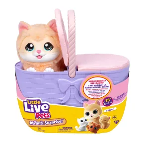 Little Live Pets Mama Surprise Kittens: gata y 3 bebés