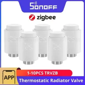 Válvula Zigbee SONOFF TRVZB para radiador