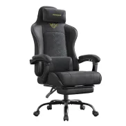 Silla gaming SONGMICS ergonómica con reposapiés