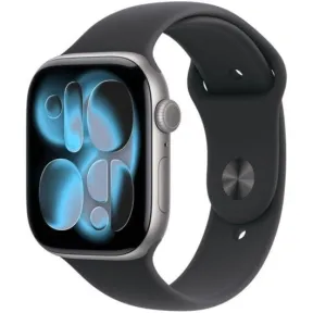 Apple Watch Series 11 GPS 46mm Aluminio Gris Correa Negra